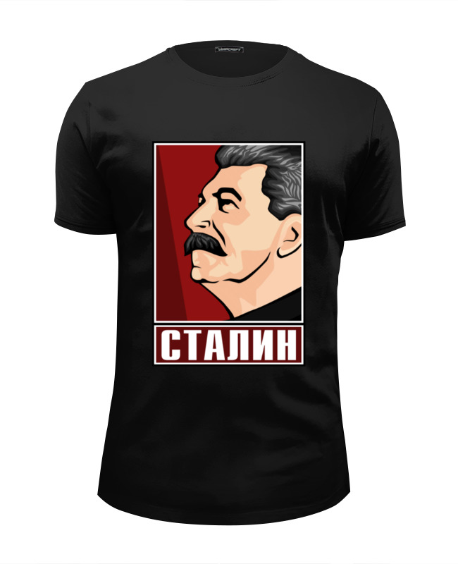 Printio Футболка Wearcraft Premium Slim Fit Сталин printio футболка wearcraft premium slim fit сталин