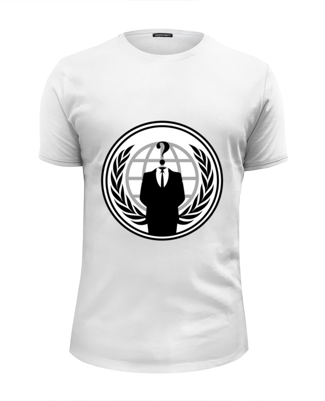 printio футболка wearcraft premium slim fit anonymous Printio Футболка Wearcraft Premium Slim Fit Anonymous