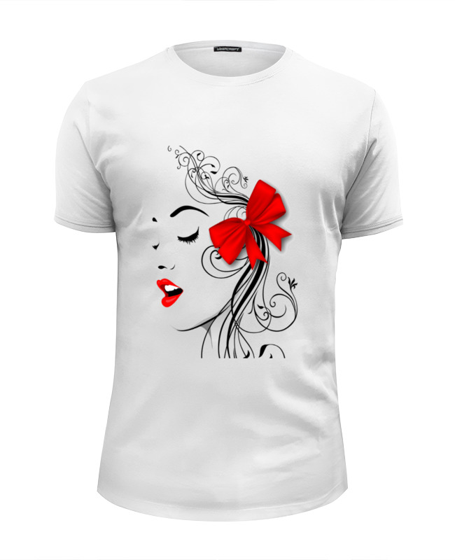 Printio Футболка Wearcraft Premium Slim Fit Девушка