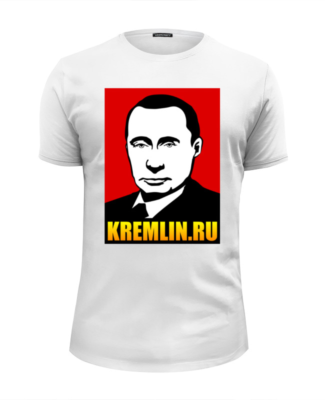 Printio Футболка Wearcraft Premium Slim Fit Путин printio футболка wearcraft premium slim fit герб российской федерации