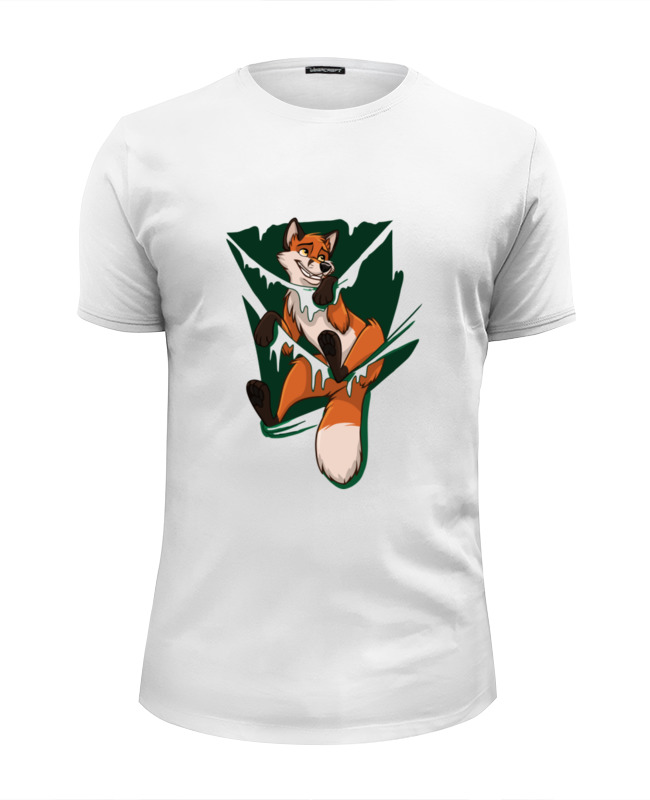 printio футболка wearcraft premium slim fit лисичка fox Printio Футболка Wearcraft Premium Slim Fit Лисичка (fox)