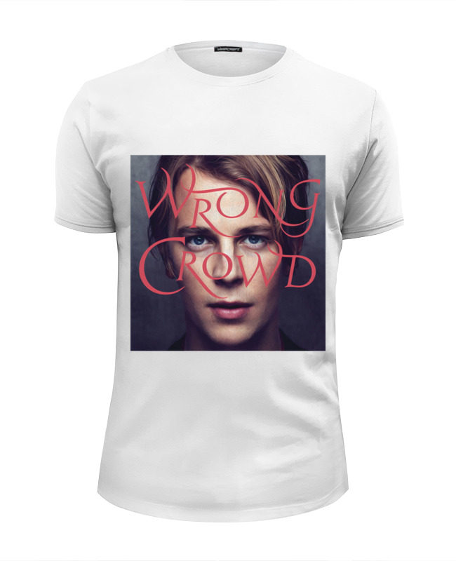 Printio Футболка Wearcraft Premium Slim Fit Tom odell - wrong crowd