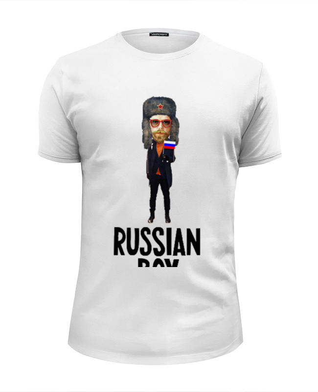 Printio Футболка Wearcraft Premium Slim Fit Russian boy printio футболка wearcraft premium slim fit russian boy