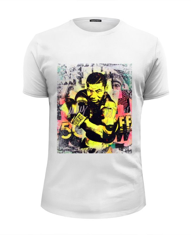 Printio Футболка Wearcraft Premium Slim Fit Майк тайсон