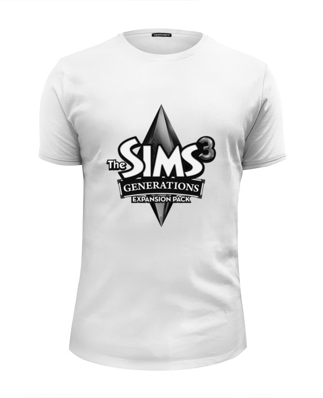 Printio Футболка Wearcraft Premium Slim Fit Sims 3
