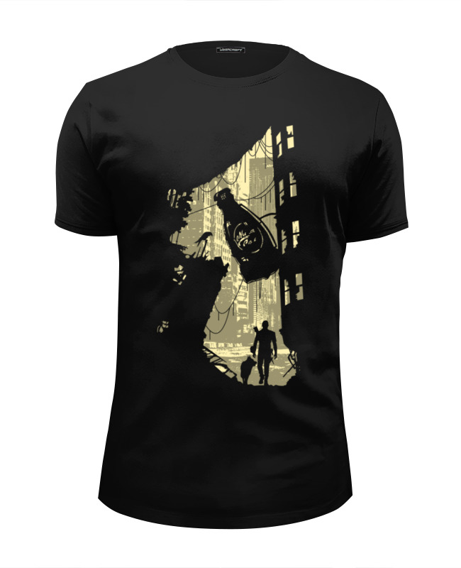 Printio Футболка Wearcraft Premium Slim Fit Убежище 111