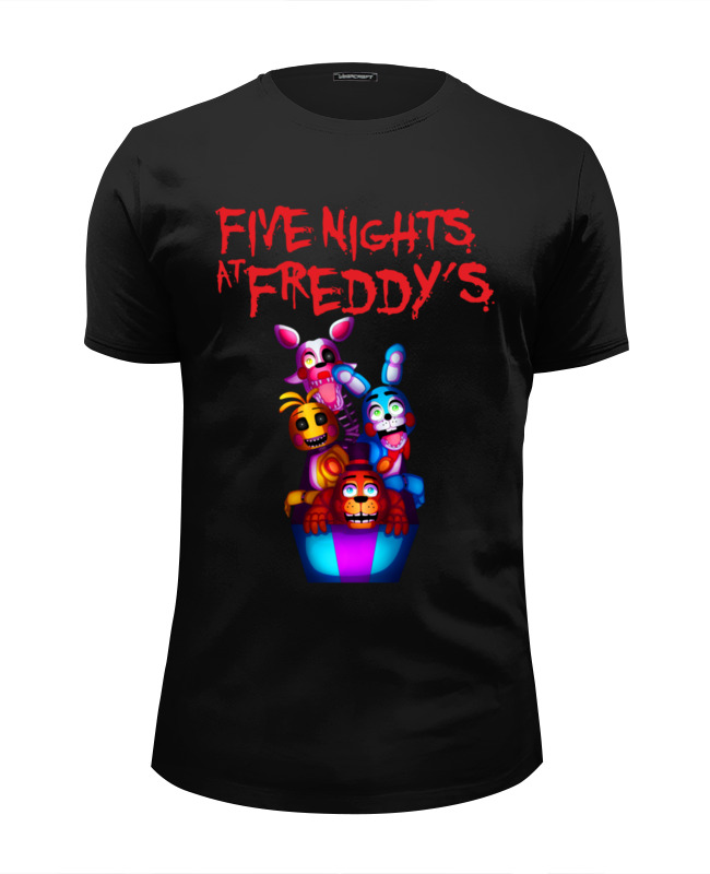 Printio Футболка Wearcraft Premium Slim Fit Пять ночей... printio футболка wearcraft premium slim fit пять ночей