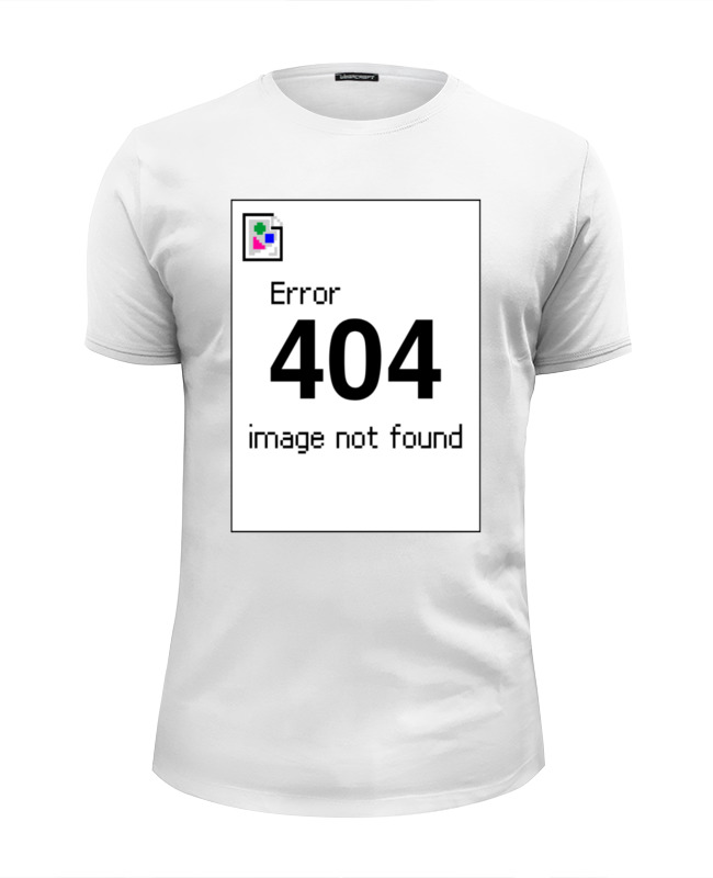 Printio Футболка Wearcraft Premium Slim Fit Error 404 printio футболка wearcraft premium slim fit глитч 404