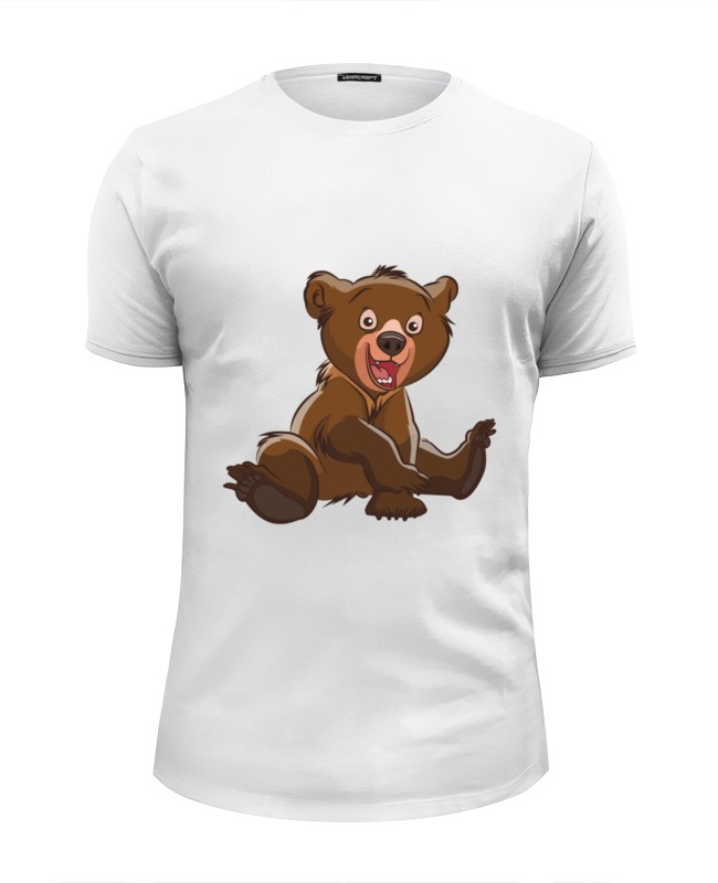 Медведь на футболку