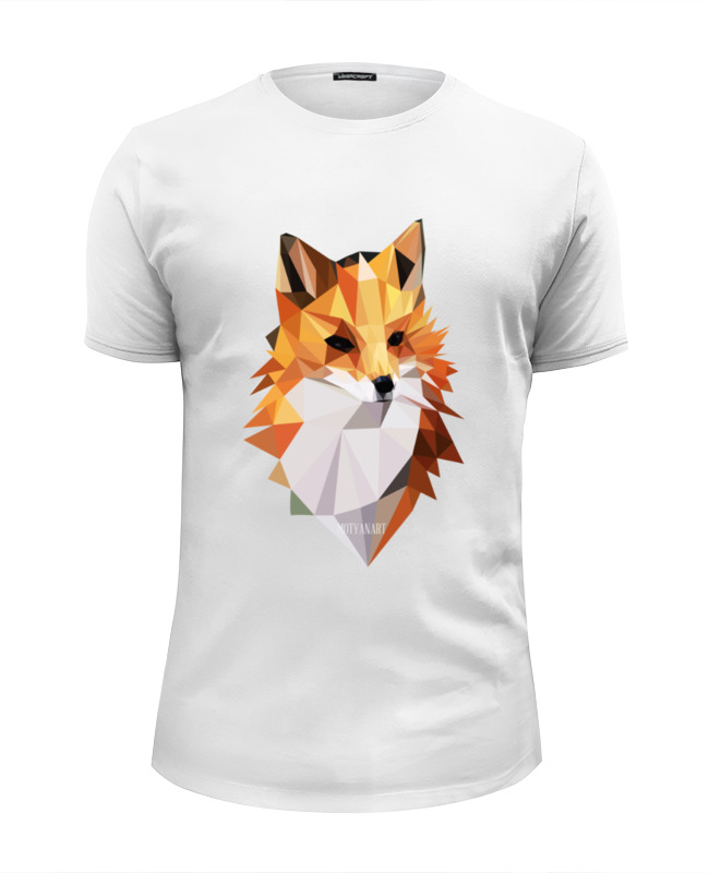 Printio Футболка Wearcraft Premium Slim Fit Poly fox женская футболка йога лис s белый