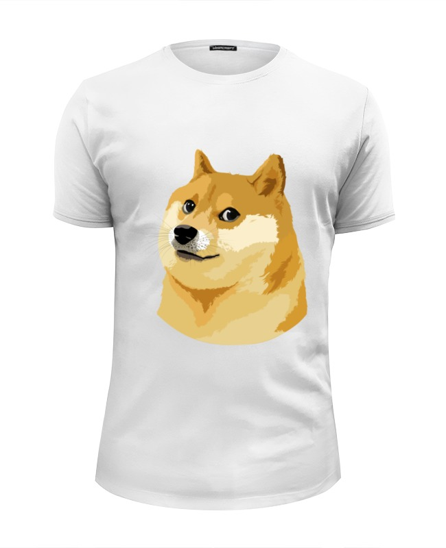 Printio Футболка Wearcraft Premium Slim Fit Doge doge