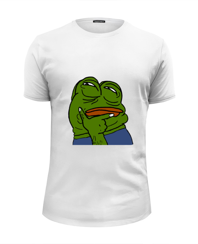 Printio Футболка Wearcraft Premium Slim Fit Pepe the frog printio футболка wearcraft premium slim fit pepe the frog