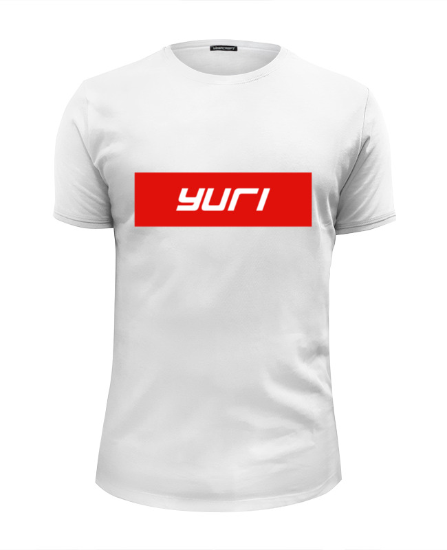 Printio Футболка Wearcraft Premium Slim Fit имя juri