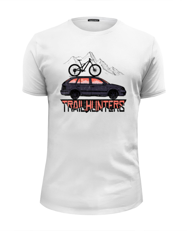 printio футболка wearcraft premium slim fit travel time Printio Футболка Wearcraft Premium Slim Fit Trailhunters