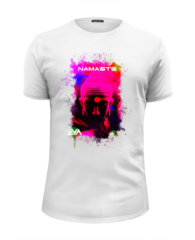 Printio Футболка Wearcraft Premium Slim Fit Арт будда