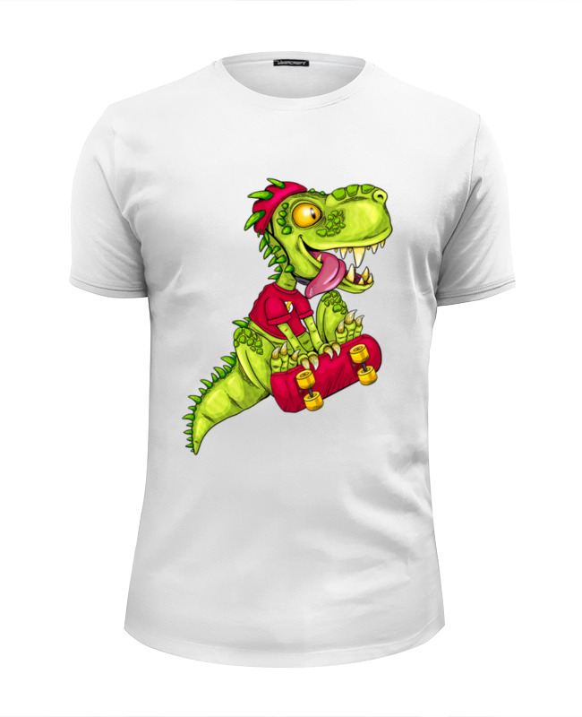 Printio Футболка Wearcraft Premium Slim Fit Dinosaurs