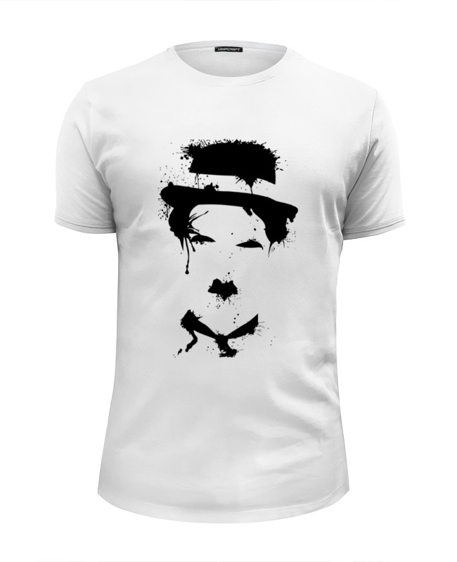 Printio Футболка Wearcraft Premium Slim Fit Чарли чаплин