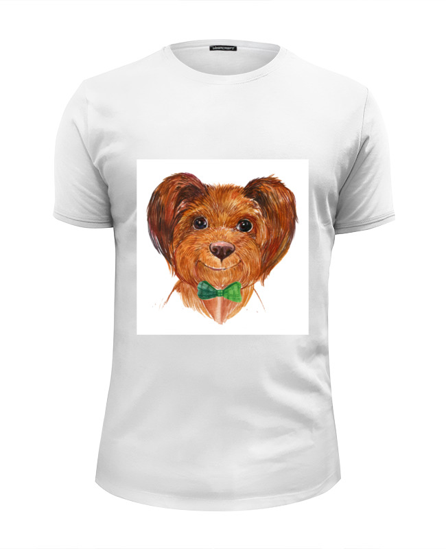 Printio Футболка Wearcraft Premium Slim Fit Собака printio футболка wearcraft premium slim fit собака dog