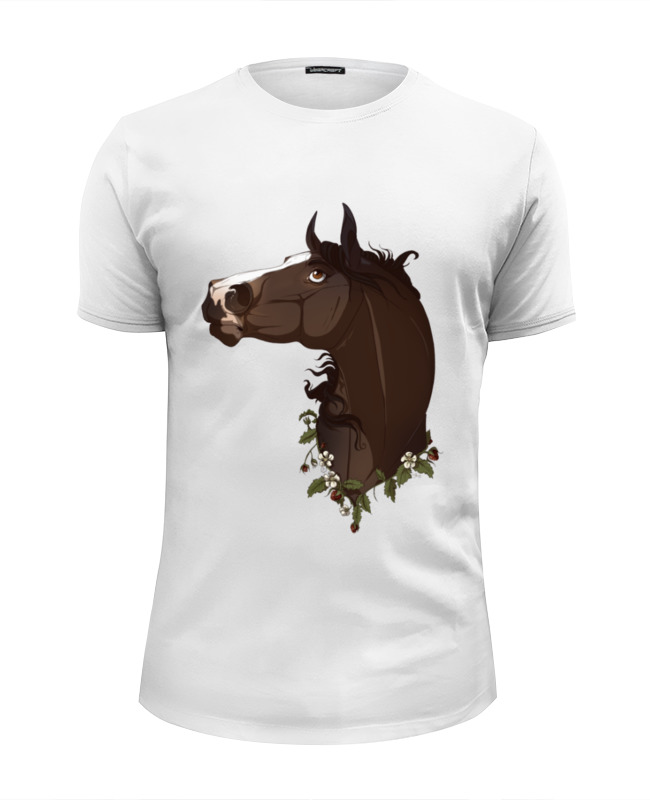 Футболка Wearcraft Premium Slim Fit — цвет: БЕЛЫЙ, пол: МУЖ.