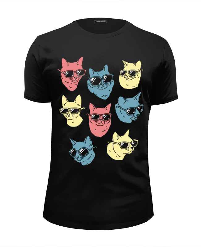 Printio Футболка Wearcraft Premium Slim Fit Коты