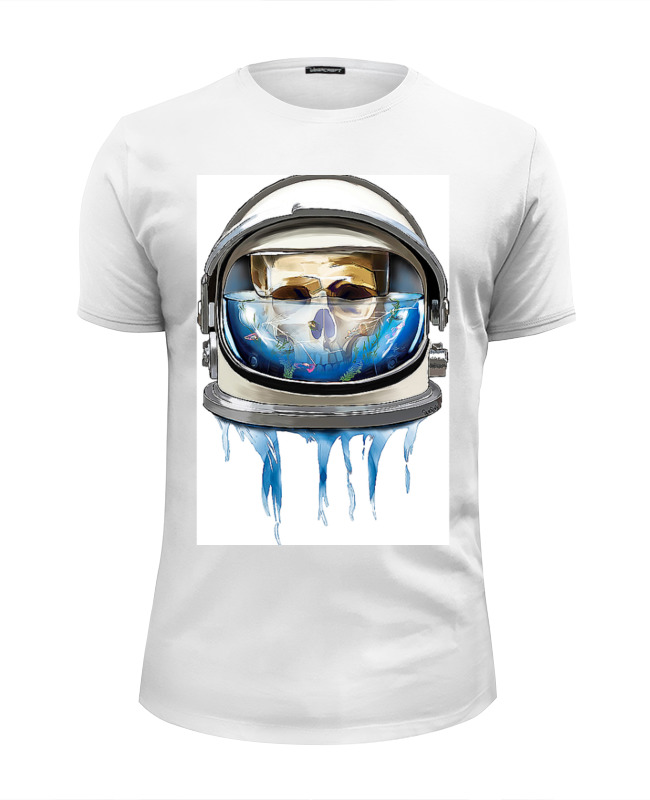 Printio Футболка Wearcraft Premium Slim Fit Dead astronaut dead astronaut 735393 s белый