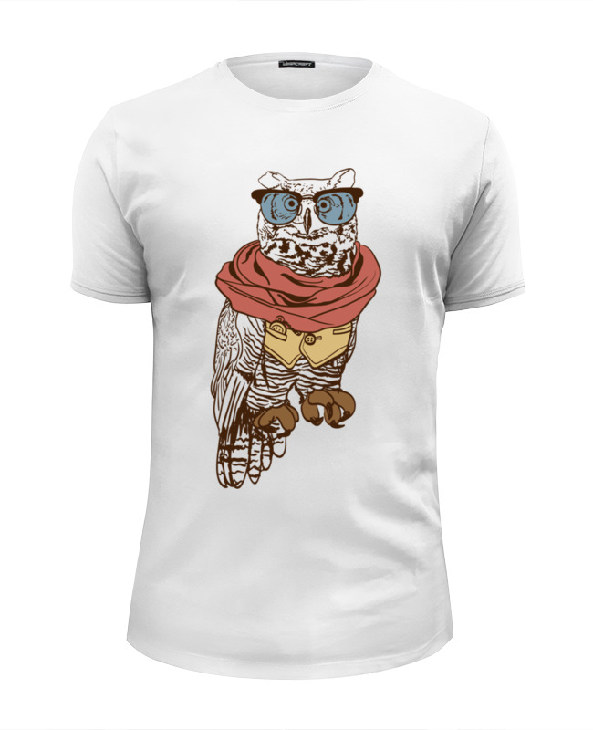 Printio Футболка Wearcraft Premium Slim Fit Сова.