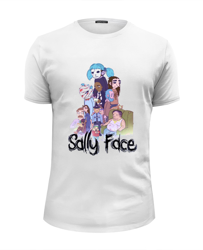 Printio Футболка Wearcraft Premium Slim Fit Sally face (салли фейс) printio футболка классическая sally face салли фейс