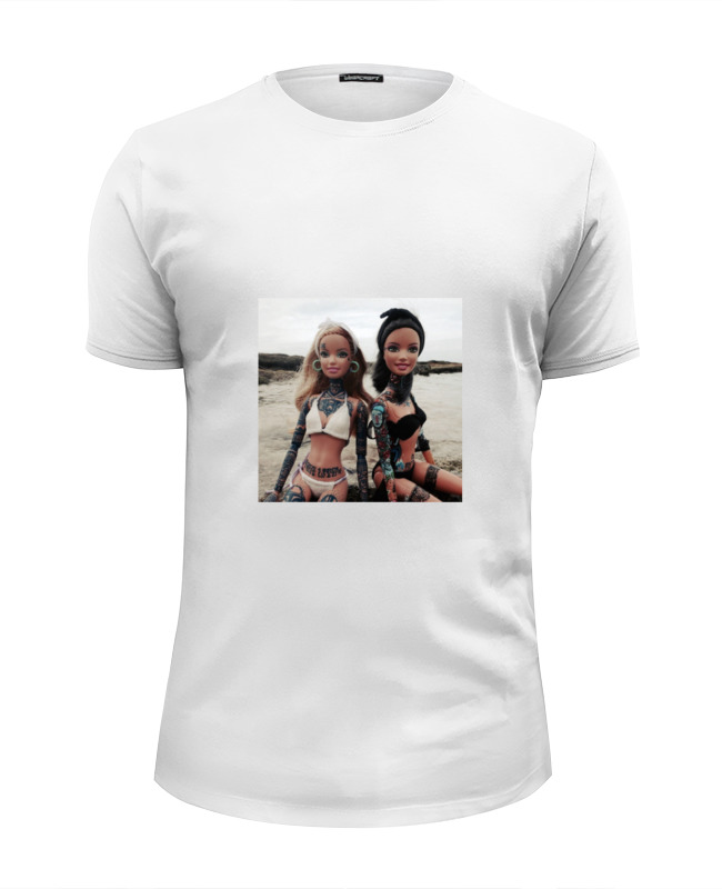 Printio Футболка Wearcraft Premium Slim Fit Барби