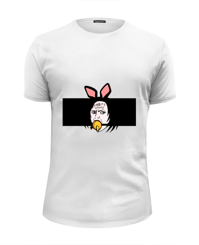 Printio Футболка Wearcraft Premium Slim Fit Rabbit's howse