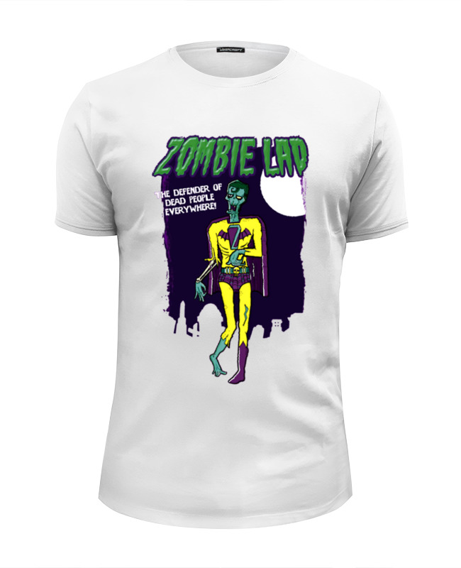 Printio Футболка Wearcraft Premium Slim Fit Zombie printio футболка wearcraft premium slim fit zombie