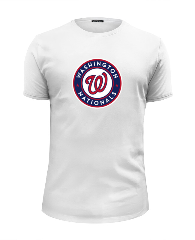 Printio Футболка Wearcraft Premium Slim Fit Washington nationals