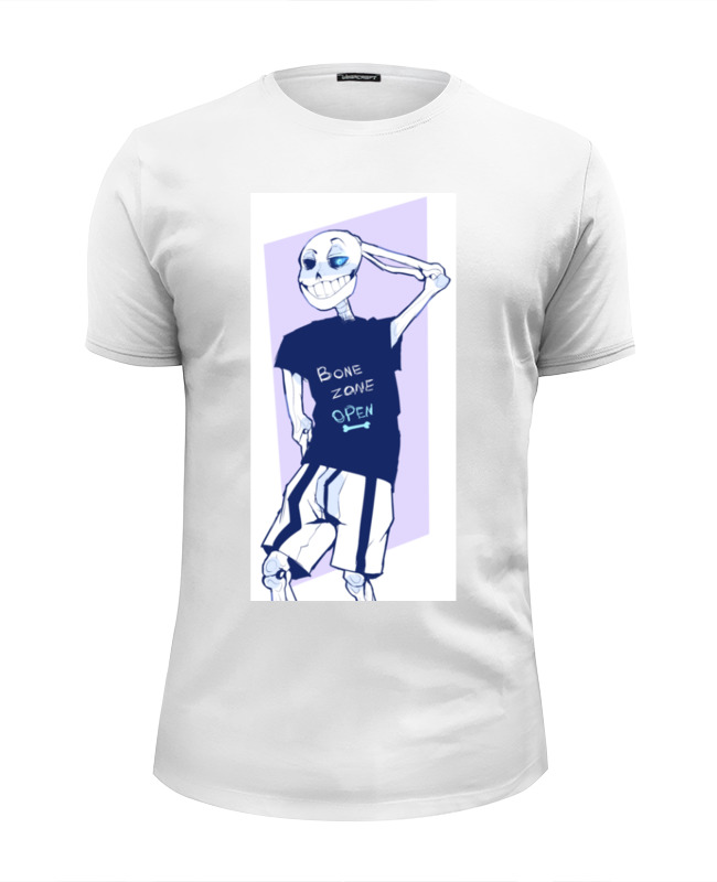 Printio Футболка Wearcraft Premium Slim Fit Санс из undertale