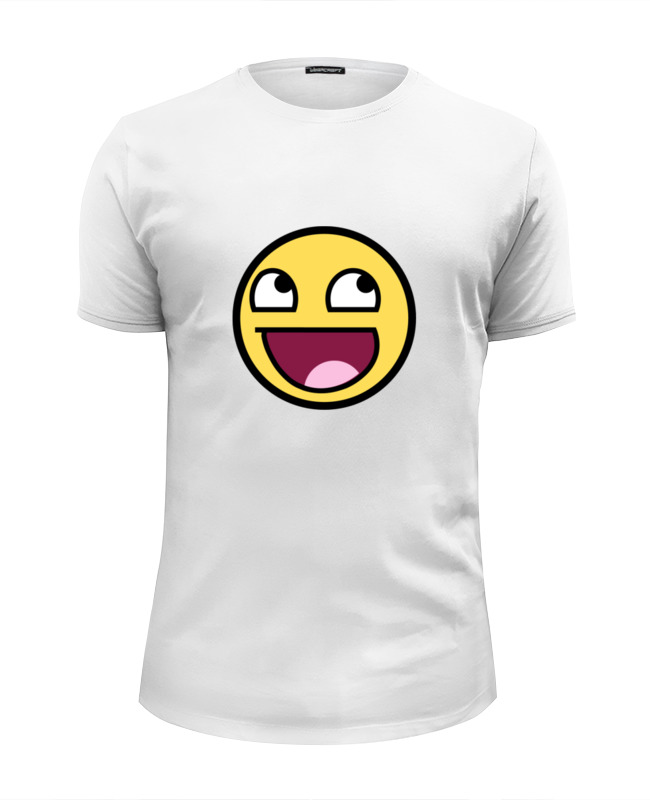 Printio Футболка Wearcraft Premium Slim Fit Smile printio футболка wearcraft premium slim fit smile