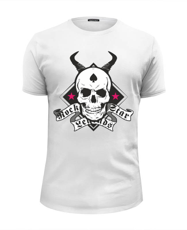 Printio Футболка Wearcraft Premium Slim Fit Punk rock printio футболка wearcraft premium slim fit punk rock