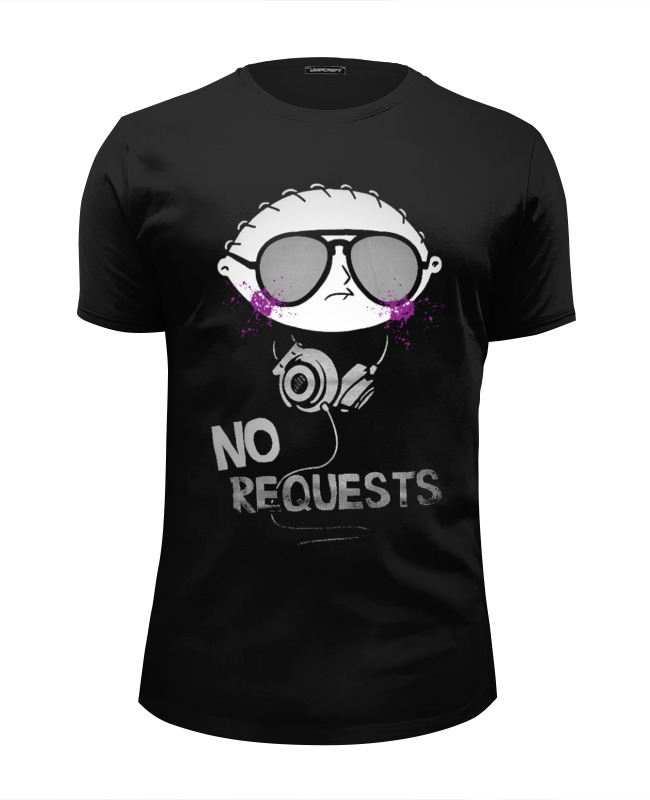 Printio Футболка Wearcraft Premium Slim Fit No requests printio футболка wearcraft premium slim fit no requests