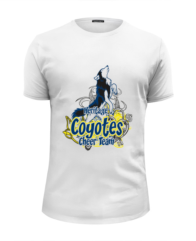 printio футболка wearcraft premium slim fit coyotes Printio Футболка Wearcraft Premium Slim Fit Coyotes