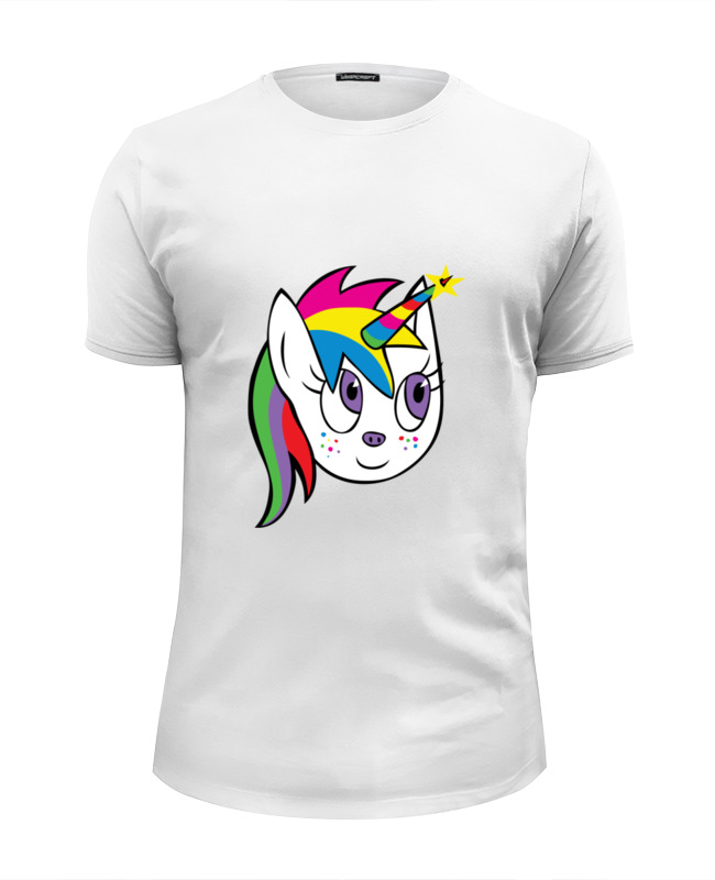 Printio Футболка Wearcraft Premium Slim Fit Единорог (unicorn) printio футболка wearcraft premium slim fit единорог unicorn