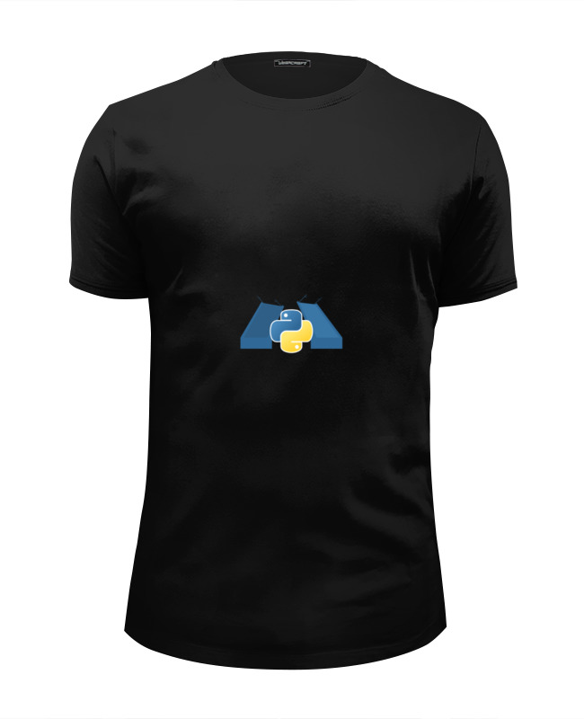 printio футболка с полной запечаткой мужская spb python more than python deep blue Printio Футболка Wearcraft Premium Slim Fit Spb python classic design premium man