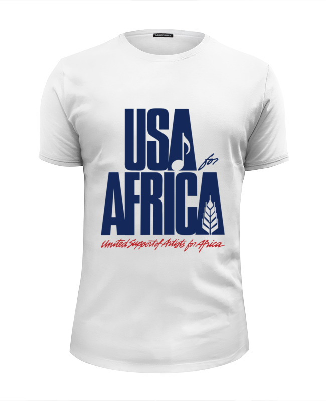 Printio Футболка Wearcraft Premium Slim Fit Usa for africa printio футболка wearcraft premium slim fit футболка we cant live on without the rhythm