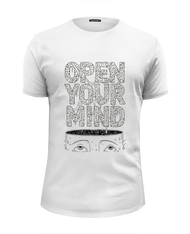 Printio Футболка Wearcraft Premium Slim Fit Open your mind printio футболка wearcraft premium open your mind