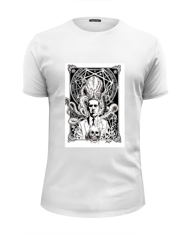 Printio Футболка Wearcraft Premium Slim Fit Howard lovecraft t-shirt printio футболка wearcraft premium slim fit howard lovecraft t shirt