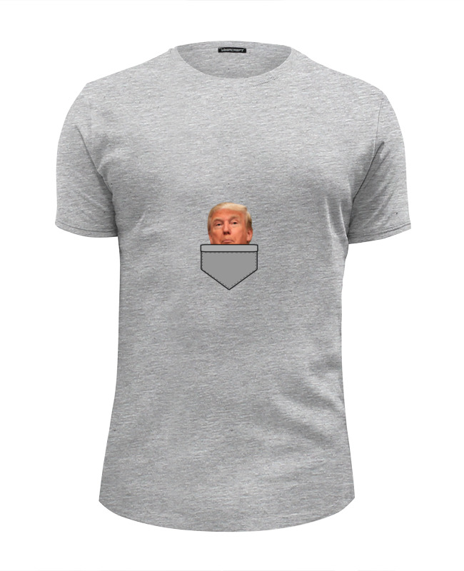 Printio Футболка Wearcraft Premium Slim Fit Карманный трамп printio футболка wearcraft premium slim fit trump for president