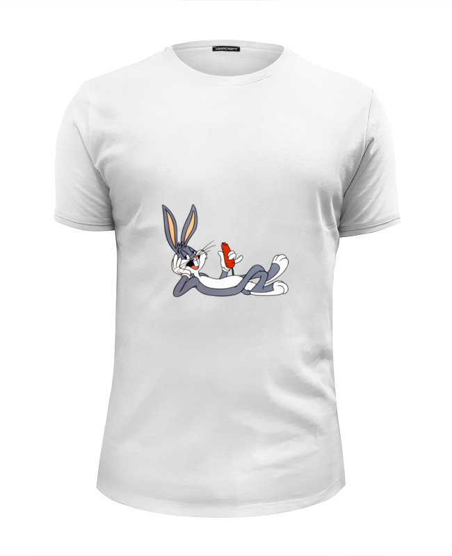 Printio Футболка Wearcraft Premium Slim Fit Bugs bunny