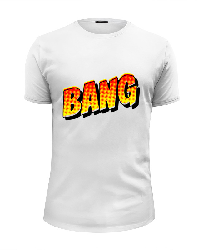 Printio Футболка Wearcraft Premium Slim Fit bang bang printio футболка wearcraft premium slim fit bang