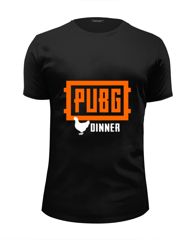 Printio Футболка Wearcraft Premium Slim Fit Playerunknown's battlegrounds