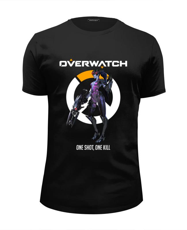 Printio Футболка Wearcraft Premium Slim Fit Overwatch. роковая вдова printio футболка wearcraft premium slim fit overwatch роковая вдова