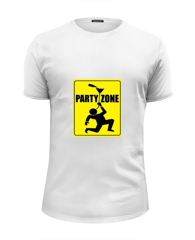 Printio Футболка Wearcraft Premium Slim Fit Party zone printio футболка wearcraft premium slim fit search party