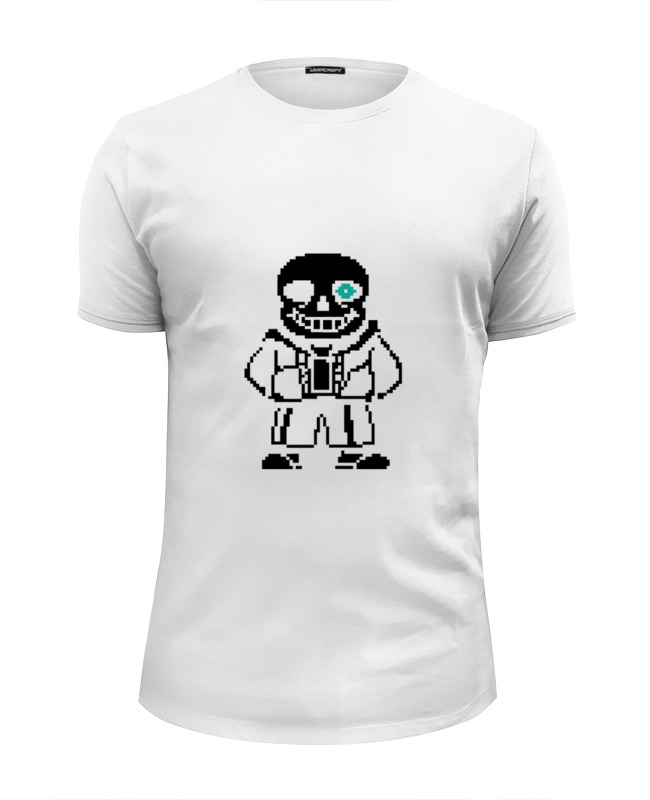 Printio Футболка Wearcraft Premium Slim Fit Sans boss printio футболка wearcraft premium slim fit санс череп undertale