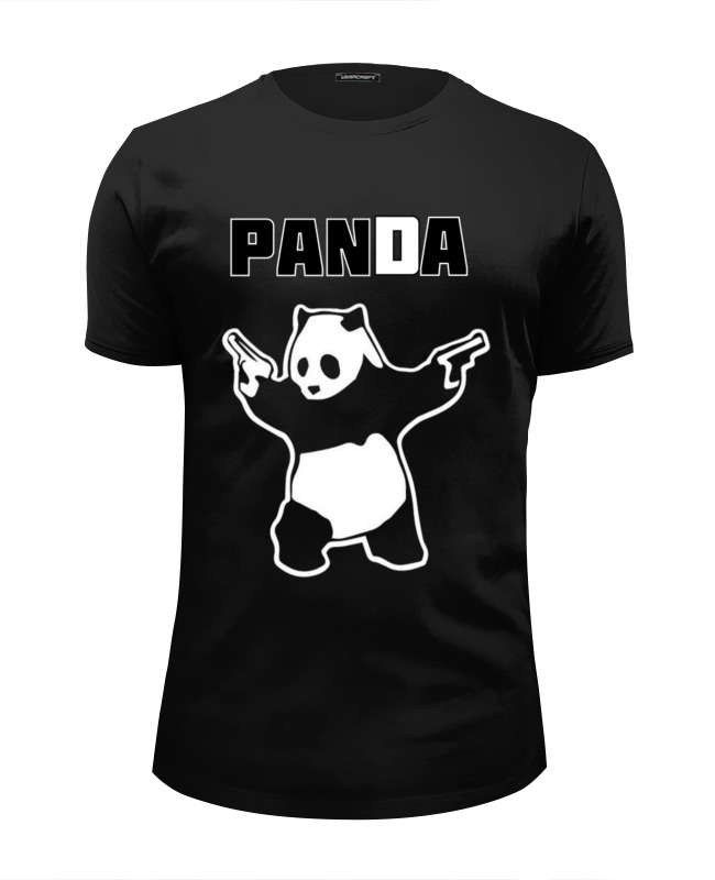 Printio Футболка Wearcraft Premium Slim Fit Panda