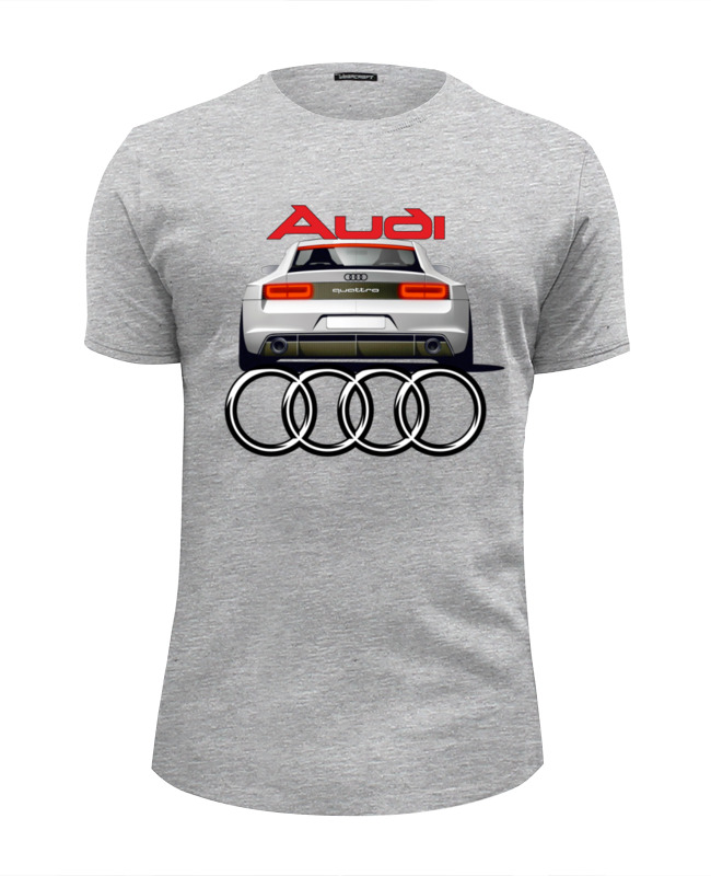 Printio Футболка Wearcraft Premium Slim Fit ☆audi☆